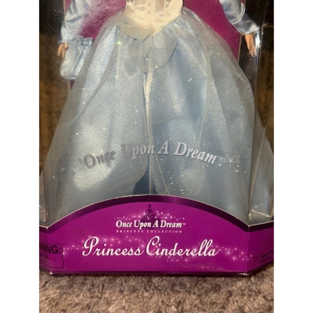 Once Upon A Dream Princess Cinderella Doll New In Box Vintage Collectible - Picture 3 of 8
